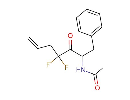 N-(1-Benzyl-3,3-difluoro-2-oxo-hex-5-enyl)-acetamide