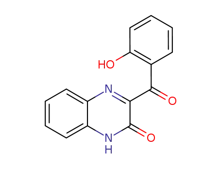 Molecular Structure of 89569-43-7 (2(1H)-Quinoxalinone, 3-(2-hydroxybenzoyl)-)