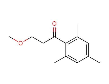 Molecular Structure of 101267-53-2 (3-methoxy-1-mesityl-propan-1-one)