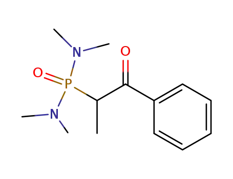 <1-Benzoyl-aethan>-phosphonsaeure-bis-<dimethylamid>