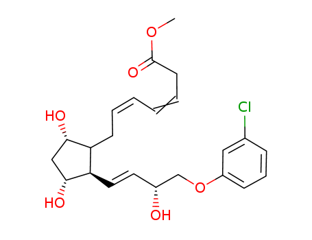 methyl (3E,5E)-7-[(2R)-2-[(E,3R)-4-(3-chlorophenoxy)-3-hydroxybut-1-enyl]-3,5-dihydroxycyclopentyl]hepta-3,5-dienoate