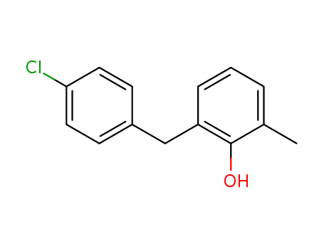 Phenol,2-[(4-chlorophenyl)methyl]-6-methyl- cas  6279-18-1
