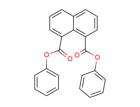 Molecular Structure of 5449-83-2 (diphenyl naphthalene-1,8-dicarboxylate)