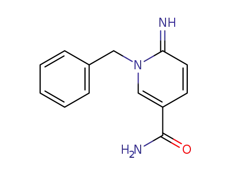 1-benzyl-1,6-dihydro-6-imino-3-pyridiniumcarboxamide