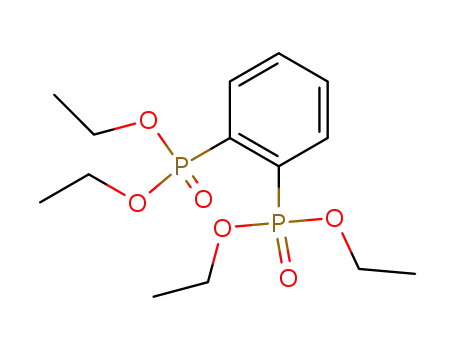 Molecular Structure of 71838-15-8 (phenylene-1,2-diphosphonic acid tetraethyl ester)