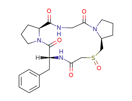 Cyclo(glycyl-prolyl-psi(CH2SO)-glycyl-phenylalanyl-prolyl)