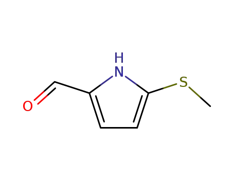 1H- 피롤 -2- 카르 복스 알데히드, 5- (메틸 티오)-
