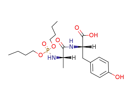Molecular Structure of 135924-15-1 (L-Tyrosine, N-[N-(dibutoxyphosphinyl)-L-alanyl]-)