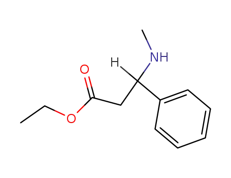 3-METHYLAMINO-3-PHENYL-PROPIONIC ACID ETHYL ESTER