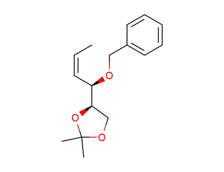 (Z)-(1R,4'R)-1-benzyloxy-1-(2,2-dimethyl-1,3-dioxolane-4-yl)but-2-ene