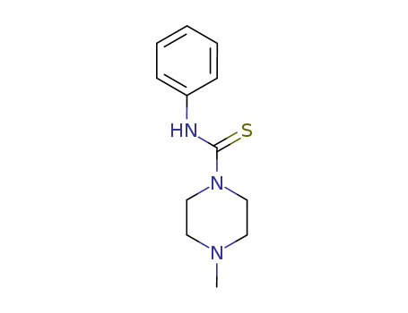 1-Piperazinecarbothioamide,4-methyl-N-phenyl- cas  6336-69-2