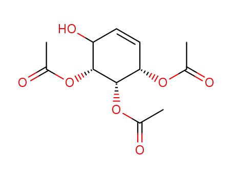 Acetic acid (1S,2S,6R)-2,6-diacetoxy-5-hydroxy-cyclohex-3-enyl ester