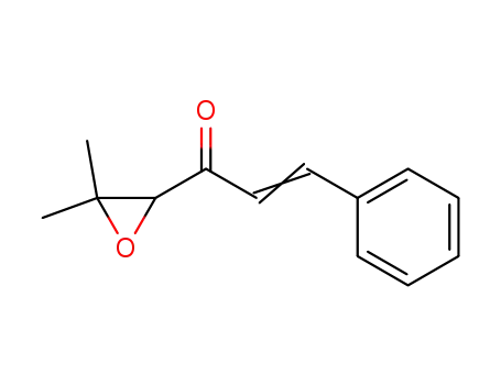 Molecular Structure of 30300-91-5 (2-Propen-1-one, 1-(3,3-dimethyloxiranyl)-3-phenyl-)