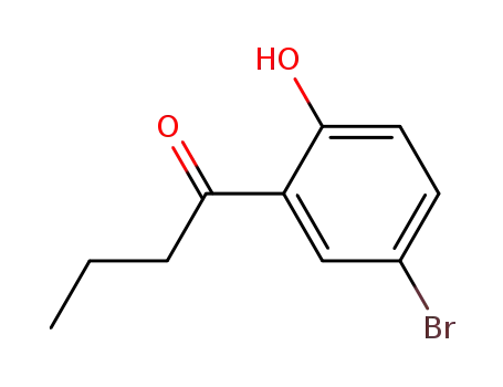 Molecular Structure of 105211-80-1 (1-Butanone, 1-(5-bromo-2-hydroxyphenyl)-)