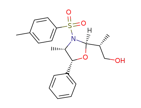 (R)-2-[(2R,4S,5R)-4-Methyl-5-phenyl-3-(toluene-4-sulfonyl)-oxazolidin-2-yl]-propan-1-ol