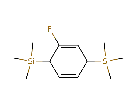 1-Fluoro-3,6-bis-trimethylsilanyl-cyclohexa-1,4-diene