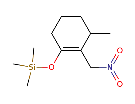 Trimethyl-(3-methyl-2-nitromethyl-cyclohex-1-enyloxy)-silane