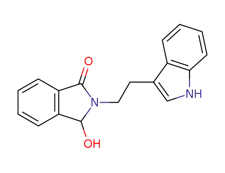 3-hydroxy-2-[2-(1H-indol-3-yl)ethyl]-2,3-dihydro-1H-isoindol-1-one