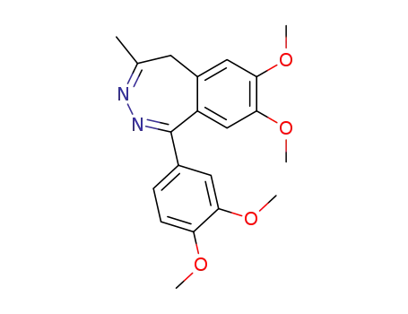 1-(3,4-dimethoxyphenyl)-7,8-dimethoxy-4-methyl-5H-2,3-benzodiazepine
