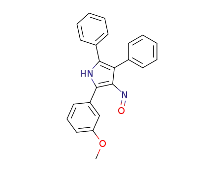 2,3-Diphenyl-5-(3-methoxyphenyl)-4-nitrosopyrrole