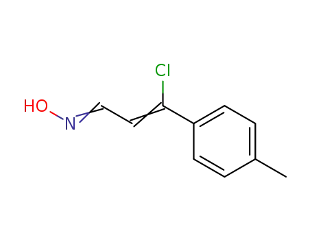 2-Propenal, 3-chloro-3-(4-methylphenyl)-, oxime