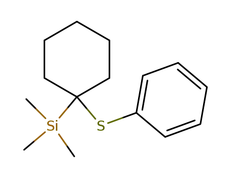 Trimethyl[1-(phenylsulfanyl)cyclohexyl]silane