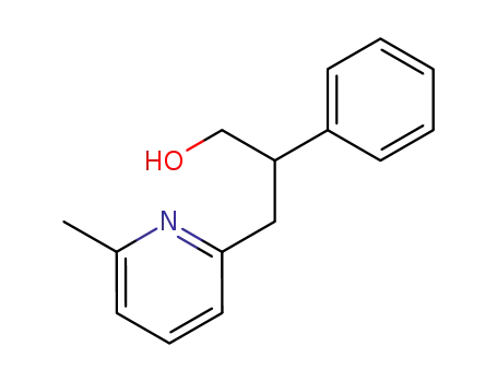 3-(6-methyl-[2]pyridyl)-2-phenyl-propan-1-ol
