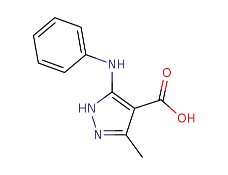 5-anilino-3-methyl-1H-pyrazole-4-carboxylic acid