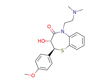 (2S,3R)-5-<2-(dimethylamino)ethyl>-2,3-dihydro-3-hydroxy-2-(4-methoxyphenyl)-1,5-benzothiazepin-4(5H)-one