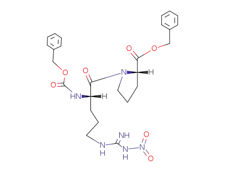 Molecular Structure of 5497-75-6 (Z-Arg(NO<sub>2</sub>)-Pro-OBzl)