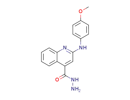 2-(4-Methoxy-phenylamino)-quinoline-4-carboxylic acid hydrazide