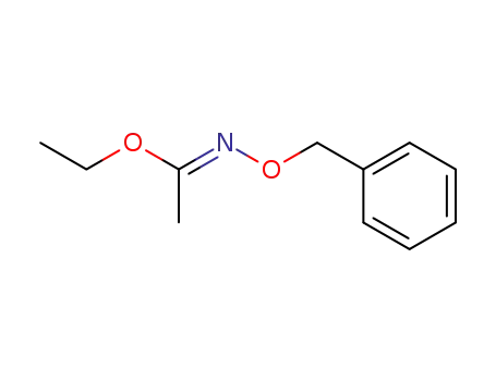 Ethanimidic acid, N-(phenylmethoxy)-, ethyl ester, (E)-