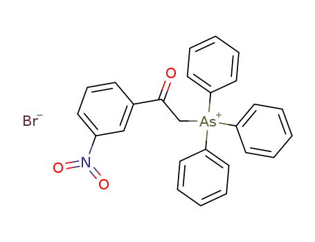 Arsonium, [2-(3-nitrophenyl)-2-oxoethyl]triphenyl-, bromide