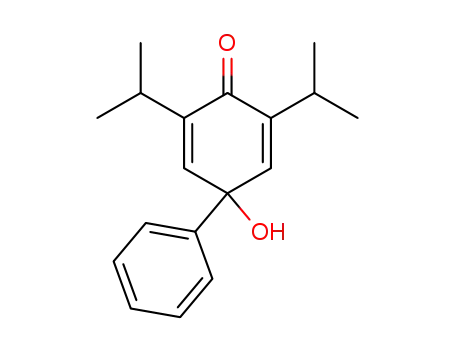 4-hydroxy-2,6-di-isopropyl-4-phenylcyclohexa-2,5-dienone