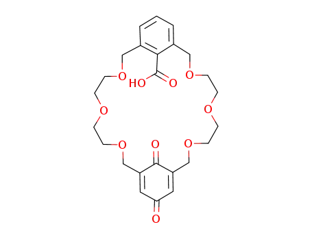 13,30-Dioxo-3,6,9,17,20,23-hexaoxa-tricyclo[23.3.1.1<sup>11,15</sup>]triaconta-1<sup>(28)</sup>,11,14,25<sup>(29)</sup>,26-pentaene-29-carboxylic acid