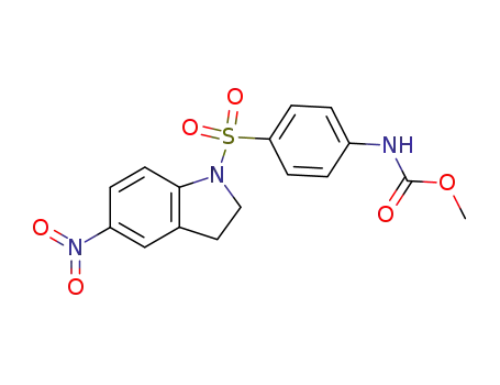 1-N-methoxycarbonylsulfanilyl-5-nitroindoline
