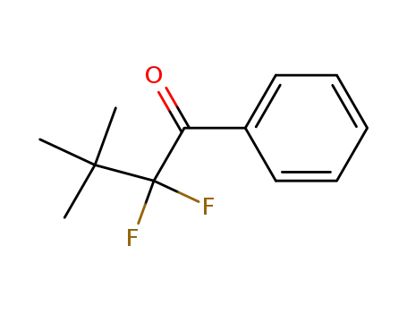 1-Butanone, 2,2-difluoro-3,3-dimethyl-1-phenyl-