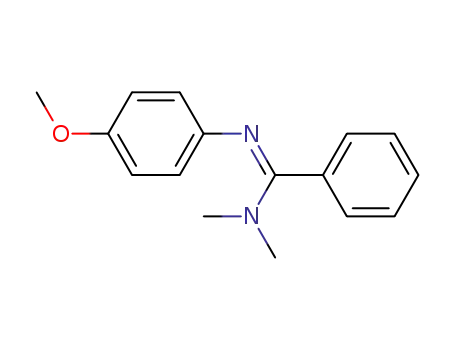 <i>N</i>'-(4-methoxy-phenyl)-<i>N</i>,<i>N</i>-dimethyl-benzamidine