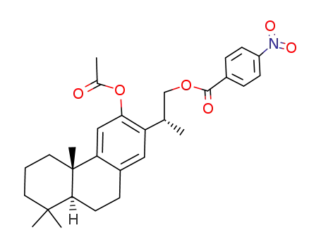 (15R)-12-acetoxy-16-(4-nitrobenzoyloxy)-8,11,13-abietatriene