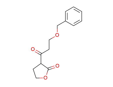 (+/-)-3-(3-Benzyloxy-propionyl)-4,5-dihydro-3H-furan-2-one