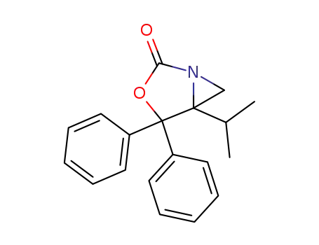 5-Isopropyl-4,4-diphenyl-3-oxa-1-aza-bicyclo[3.1.0]hexan-2-one
