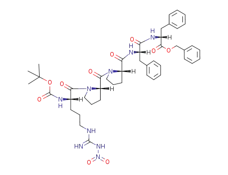 BOC-Arg(NO<sub>2</sub>)-Pro-Pro-L-Phe-D-Phe-OBzl