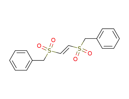 Benzene, 1,1'-[1,2-ethenediylbis(sulfonylmethylene)]bis-, (E)-