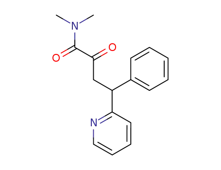 N,N-dimethyl-4-phenyl-4-(2-pyridyl)-2-oxobutanamide