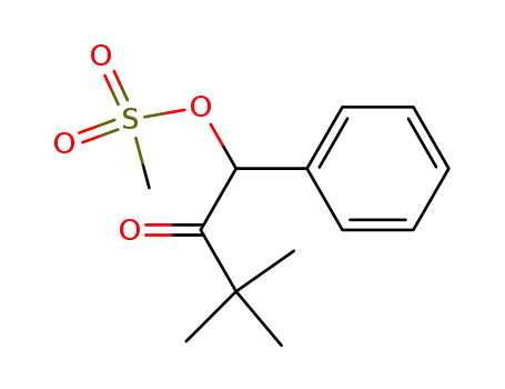 Methanesulfonic acid 3,3-dimethyl-2-oxo-1-phenyl-butyl ester