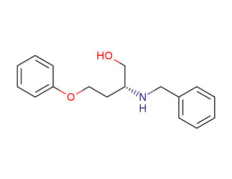 1-Butanol, 4-phenoxy-2-[(phenylmethyl)amino]-, (R)-
