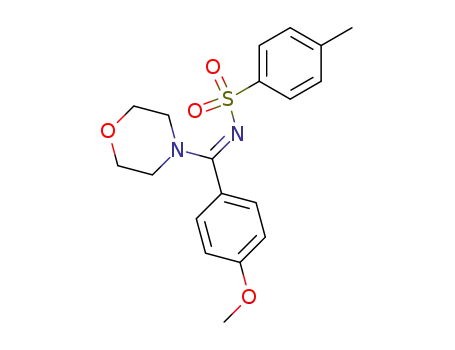 Morpholine,
4-[(4-methoxyphenyl)[[(4-methylphenyl)sulfonyl]imino]methyl]-