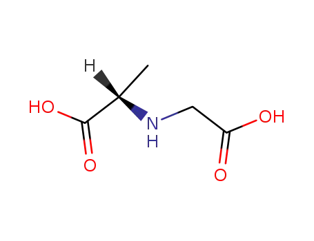Molecular Structure of 56857-47-7 (L-Alanine, N-(carboxymethyl)- (9CI))