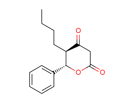 (5R,6S)-5-Butyl-6-phenyl-dihydro-pyran-2,4-dione