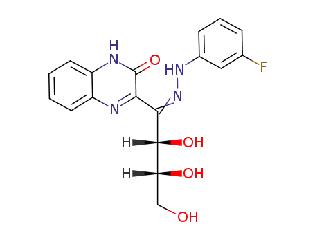 3-<1-(3-fluorophenylhydrazono)-D-erythro-2,3,4-trihydroxybutyl>quinoxalin-2(1H)-one